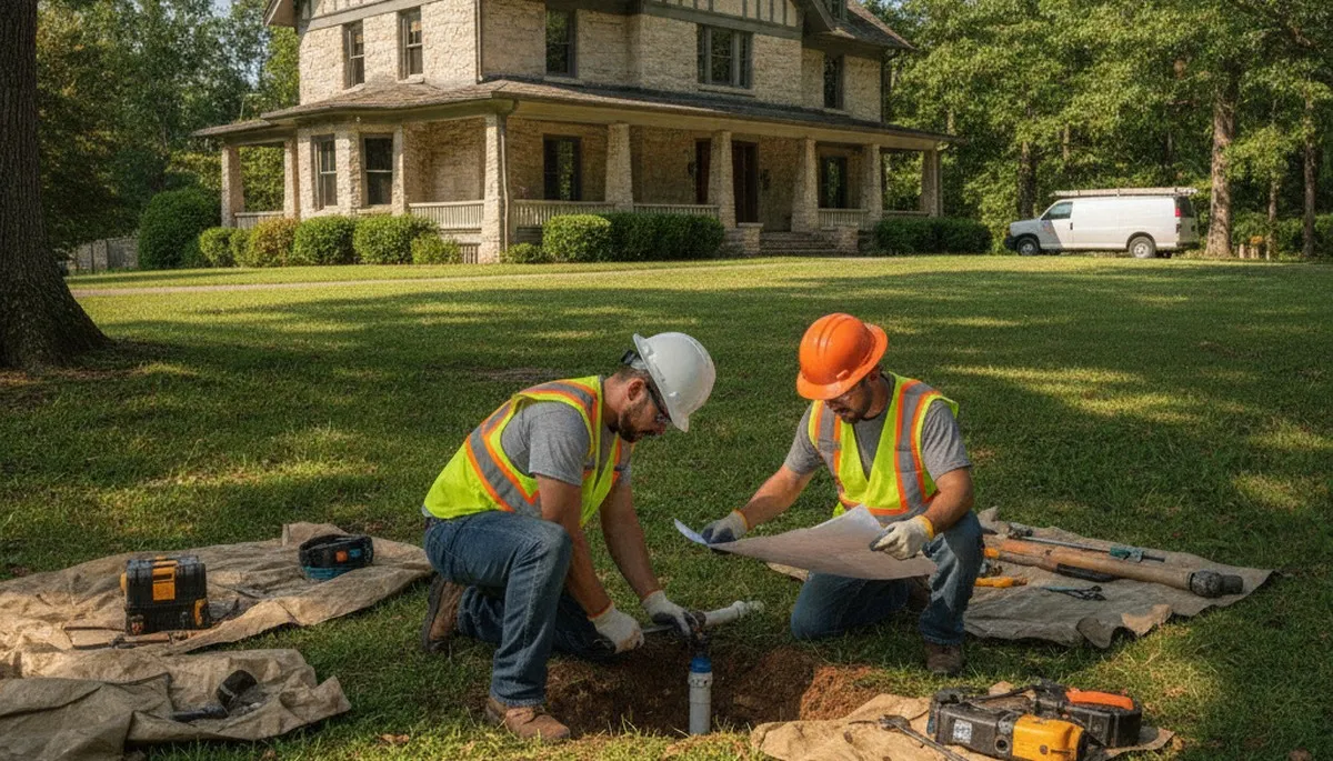 Nashville, TN plumbing repair team providing professional residential plumbing services