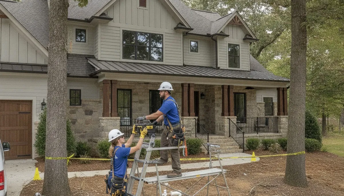 Nashville, TN plumbing repair team servicing pipes and fixtures for local homes and businesses