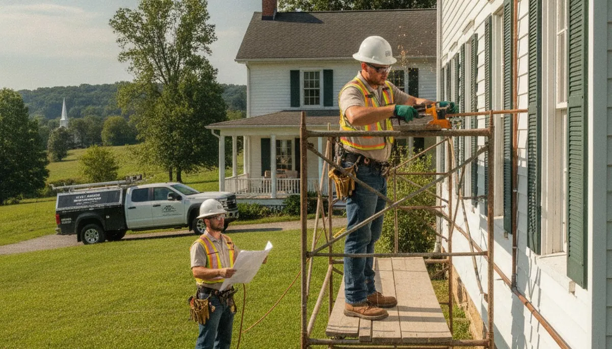 Professional plumber repairing a pipe in Nashville, TN plumbing service scene
