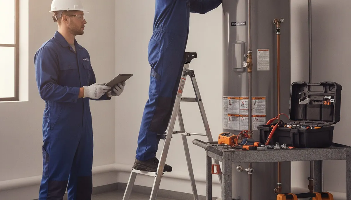 Water heater repair service in Nashville, TN by On Call Plumbers for local homes
