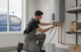 Water heater repair service in Nashville, TN for plumbing repair homepage widget